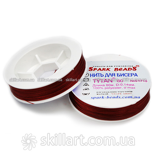 Нитки для бисера Tytan 60 Spark Beads (60м)